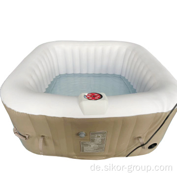 Großhandel OEM ODM Whirtrohr Spa Integriertes Design aufblasbare Hottubs Spa Pool Whirlpool Massage Spa Whirlpool